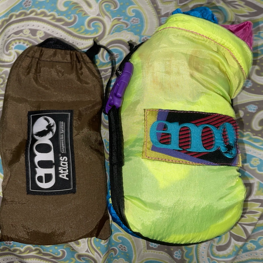 ENO doublenest hammock with straps